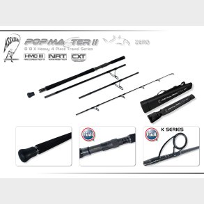 Pomaster II Zero 8�8 2X Heavy 4 piecpe Travel Series 90-150g