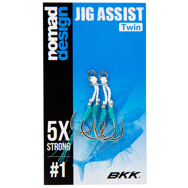 Nomad Design Jig Assist  Twin # 1 BKK 5x strong ( 2stk)
