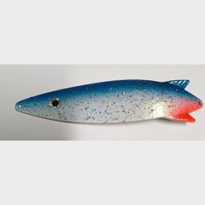 Toby Salmo 30g Bl/Hvid / Slv Nr.1500