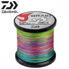 J Braid X 8 multicolor 0,35mm