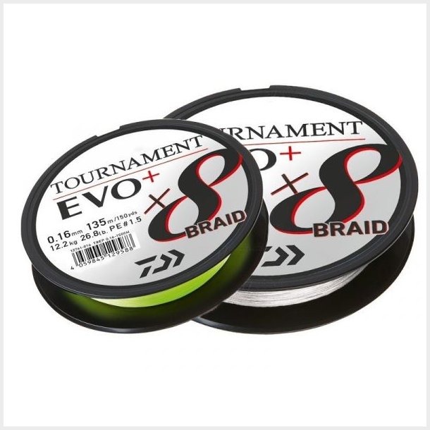 Daiwa Tournament 8 Braid EVO+  