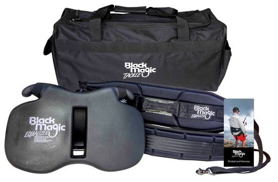 Black Magic Equalizer Fighting Belt and Harness XL Set