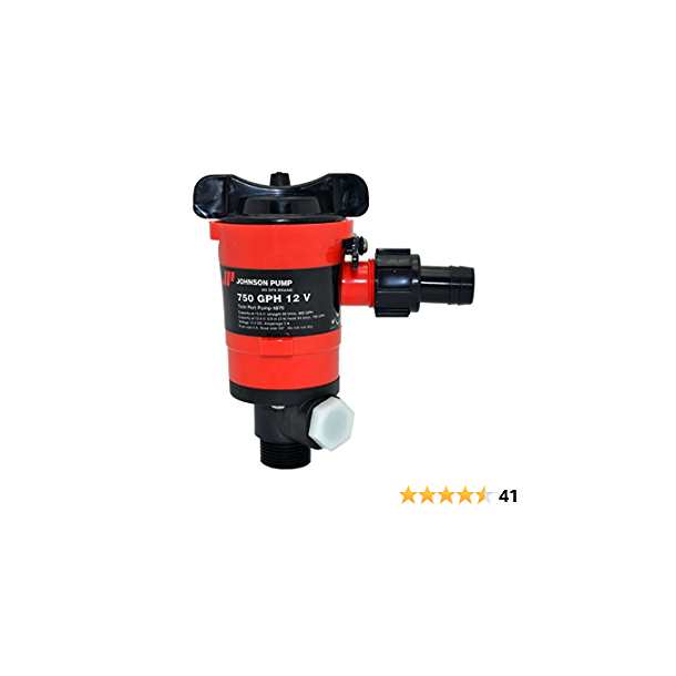 Johnson livewell Aerator 750 ghp 12 v