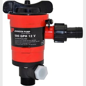 Johnson livewell Aerator 500 ghp 12 v