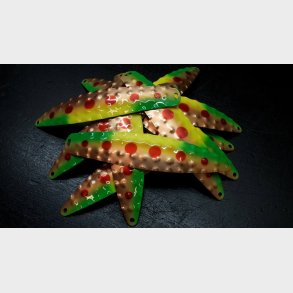 Hybrid Stor Nr. 25. Schltter Green Red spots Cobber