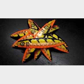 Hybrid Stor Nr. 931 Fluo Yellow - Cobber - Orange Tiger