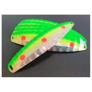 Hybrid Stor Nr. 37 Grn-Gul-Rde Prikker