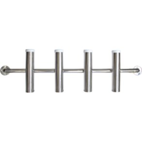 Fiskestang holder rustfrit stl 304 til 4 stnger.