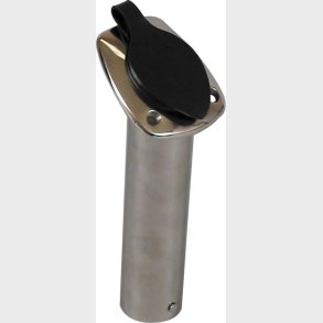 Flushmonteret fiskestangsholder rustfrit stl