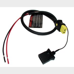 Cannon Power Ny Model med gul stik Til Batteri 