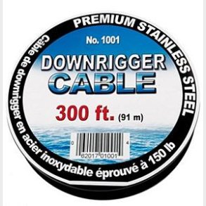 SCOTTY 1000 200' STAINLESS STEEL DOWNRIGGER CABLE